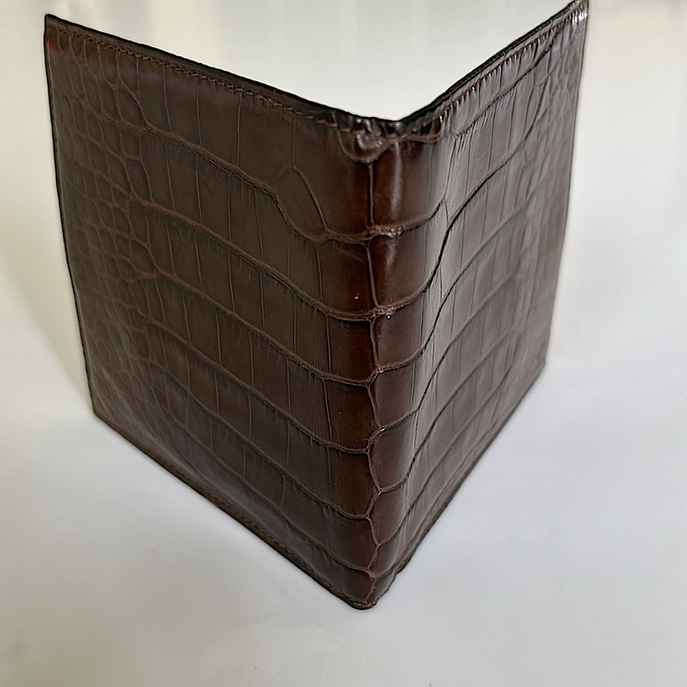 Authentic RALPH LAUREN Purple Label Alligator Wallet. - Picture 6 of 7